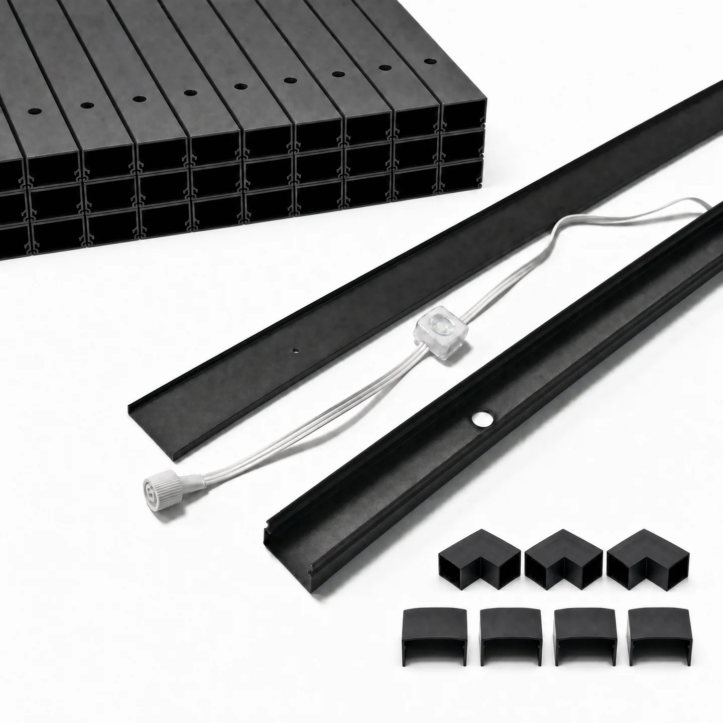 Lumeva for Govee Outdoor Permanent Lights — Metal Permanent Track System for Govee